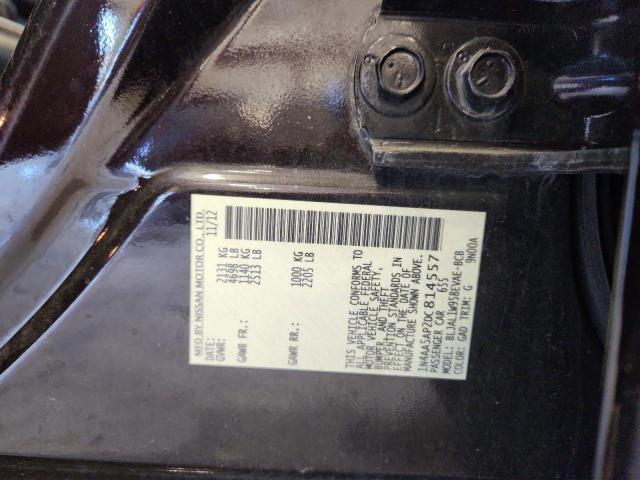 2013 NISSAN MAXIMA S - 1N4AA5AP2DC814557