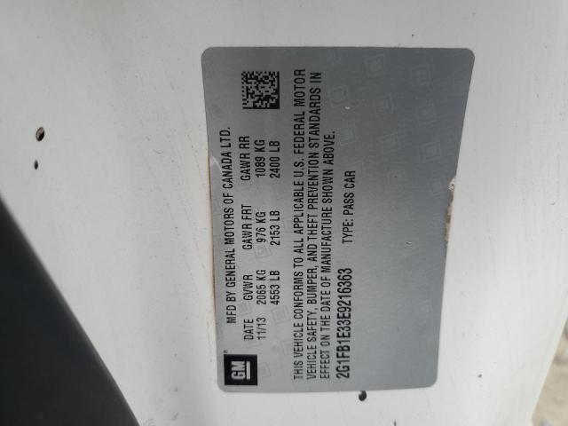 2014 CHEVROLET CAMARO LT - 2G1FB1E33E9216363