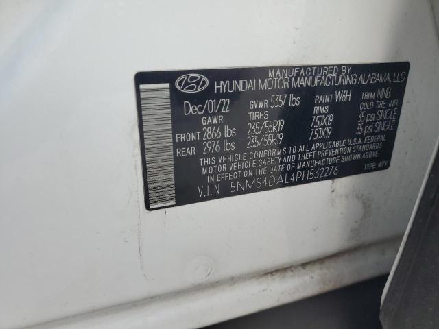 2023 HYUNDAI SANTA FE LIMITED 5NMS4DAL4PH532276