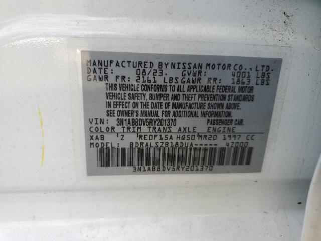 2024 NISSAN SENTRA SR - 3N1AB8DV5RY201370