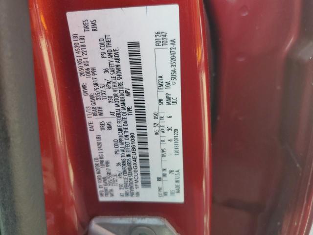 2014 FORD ESCAPE SE - 1FMCU0GX4EUB61080