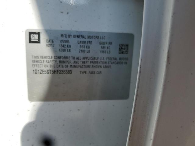 2017 CHEVROLET MALIBU LT #3284913974