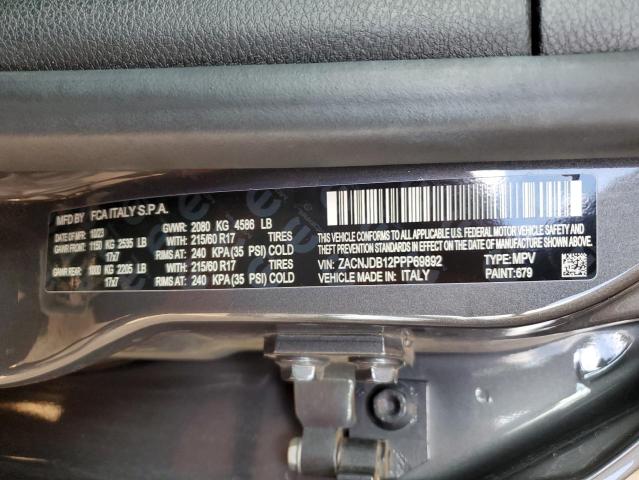 2023 JEEP RENEGADE L ZACNJDB12PPP69892
