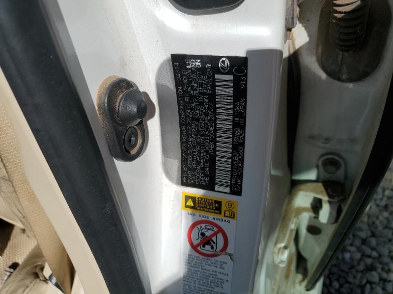 2014 LEXUS ES 350 - JTHBK1GG4E2128537