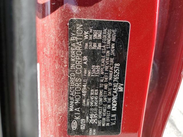 2020 KIA SPORTAGE SX - KNDPRCA6XL7652578