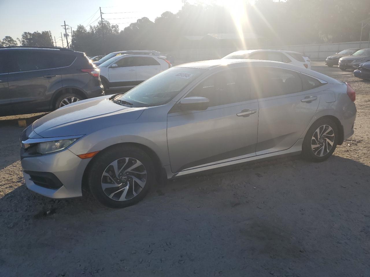 Lot #3301793389 2016 HONDA CIVIC EX