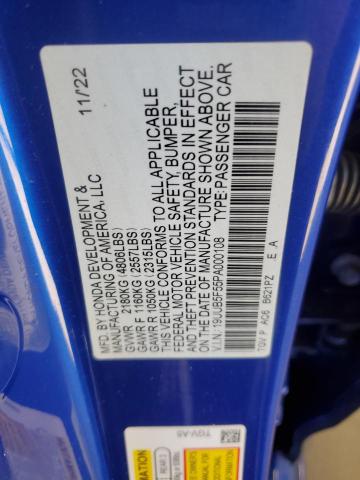 2023 ACURA TLX TECH A 19UUB5F55PA000108