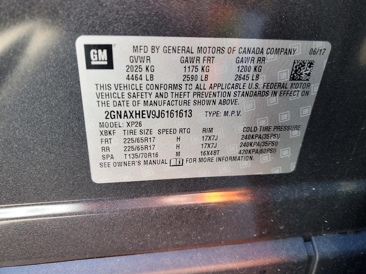 CHEVROLET EQUINOX LS