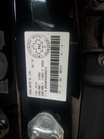 2010 ACURA TSX - JH4CU4F6XAC800372