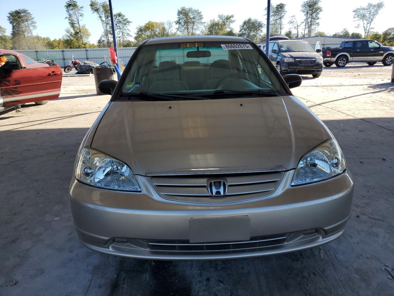 Lot #3293383430 2002 HONDA CIVIC