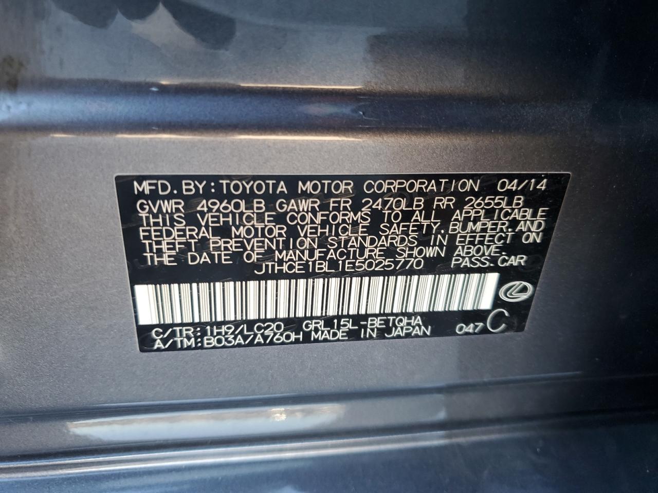 LEXUS GS 350
