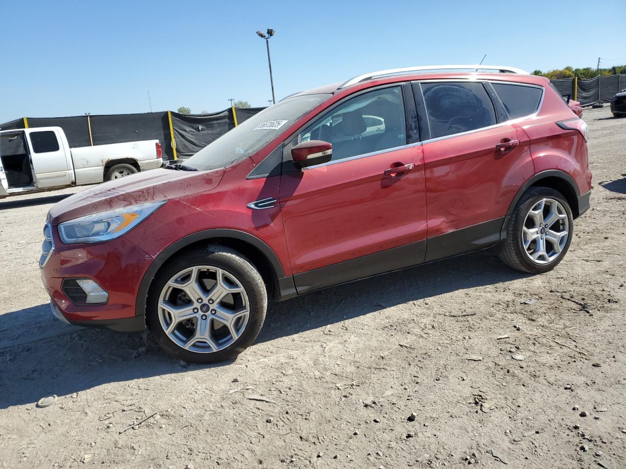 Lot #3269012076 2017 FORD ESCAPE TIT
