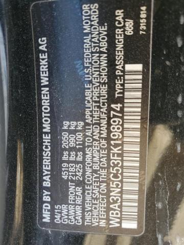 2015 BMW 428 XI WBA3N5C53FK198974
