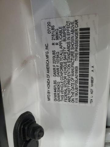 2020 ACURA TLX TECHNOLOGY - 19UUB1F55LA016909