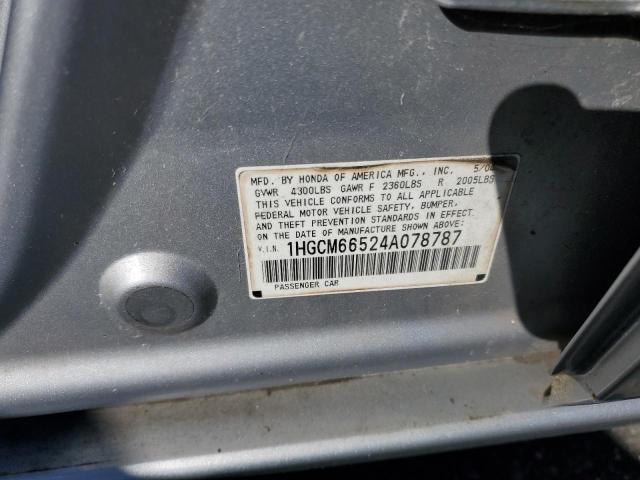 2004 HONDA ACCORD EX #3283490520