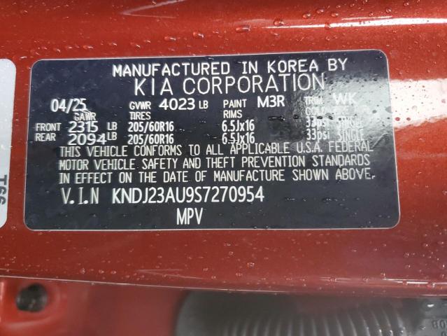 2025 KIA SOUL LX - KNDJ23AU9S7270954