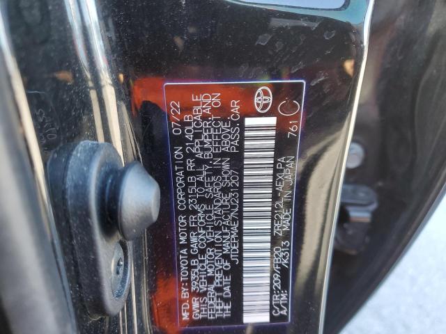 2022 TOYOTA COROLLA LE #3294385105