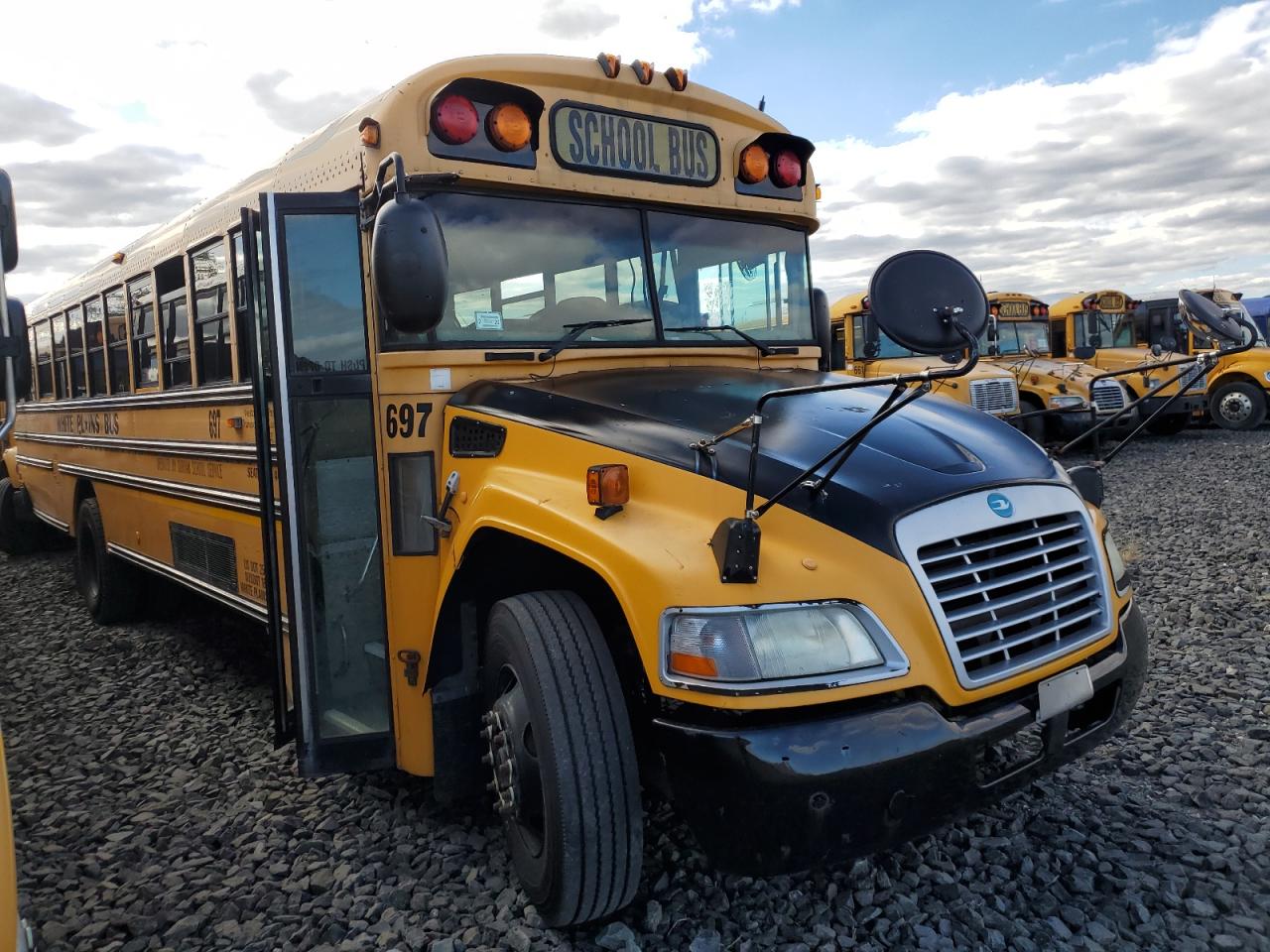 Lot #3276362813 2008 BLUE BIRD SCHOOL BUS