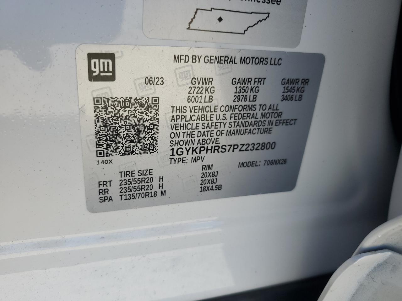 CADILLAC XT6 SPORT PLATINUM