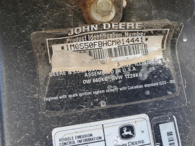 2012 DEER ALL VEHICLE MODELS - 1M0550FBHCM014441