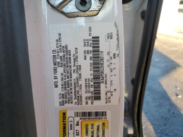 2017 FORD FUSION TIT 3FA6P0RU2HR280114