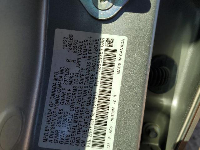 2023 HONDA CIVIC SPOR #3296902834