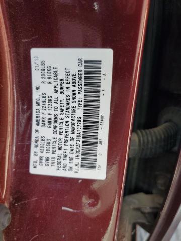 2013 HONDA ACCORD LX #3301814335