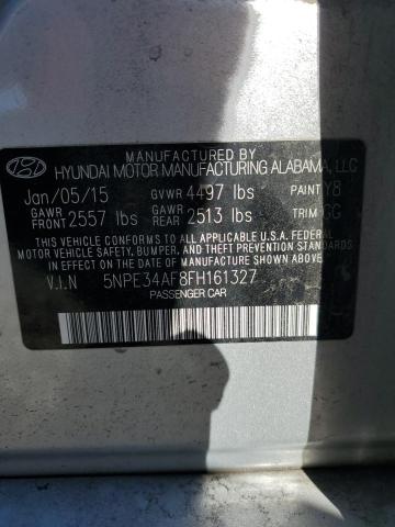 2015 HYUNDAI SONATA SPO #3291326167