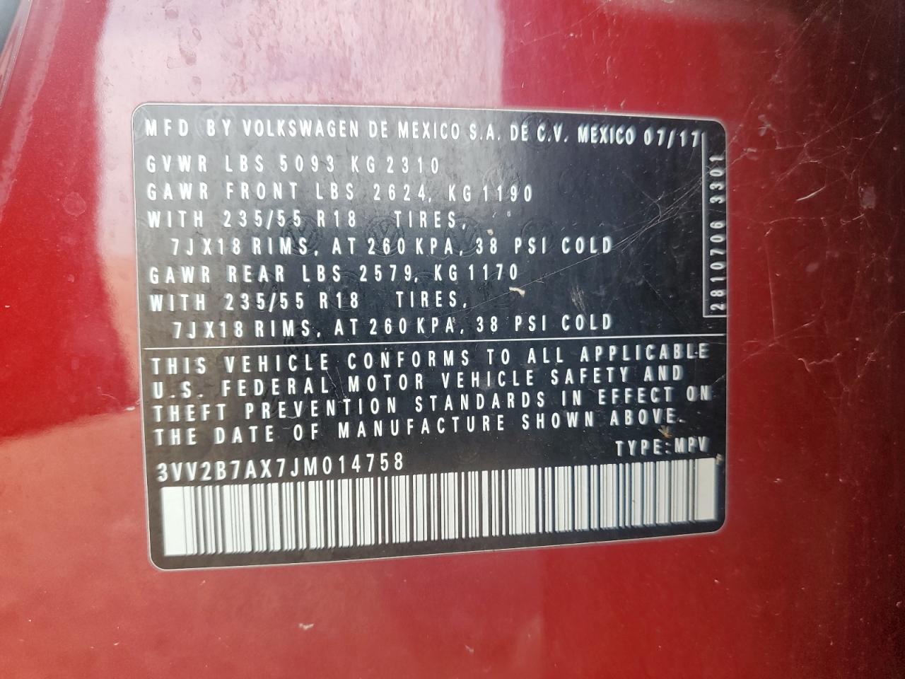 VOLKSWAGEN TIGUAN SE