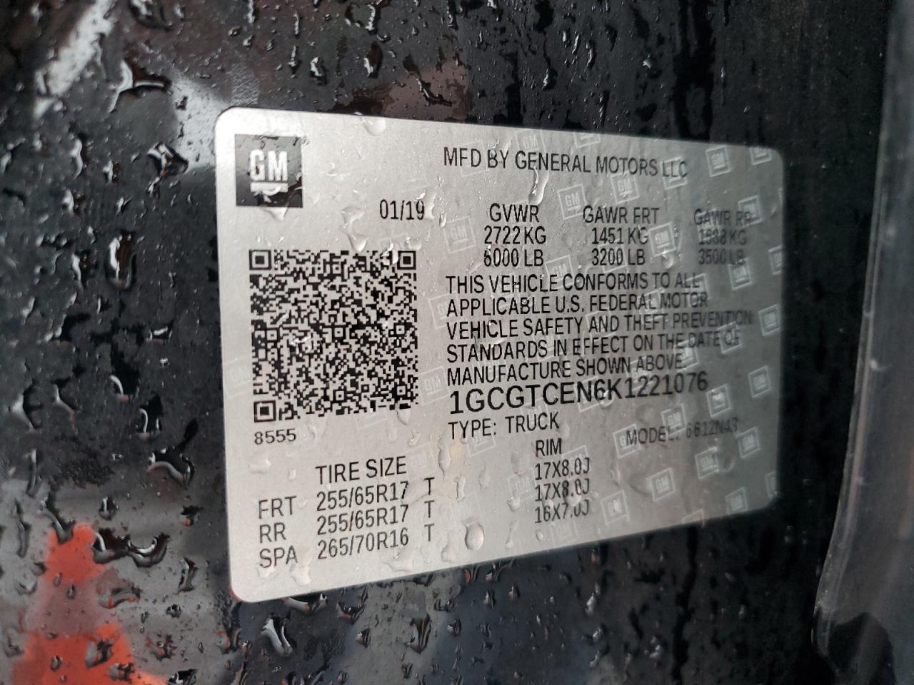 CHEVROLET COLORADO LT