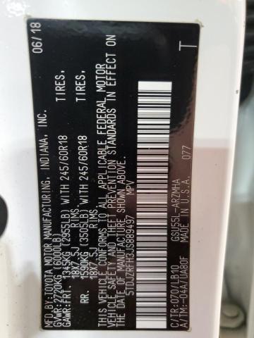 2018 TOYOTA HIGHLANDER - 5TDJZRFH3JS889497