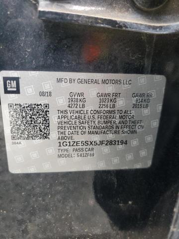 2018 CHEVROLET MALIBU PRE 1G1ZE5SX5JF283194