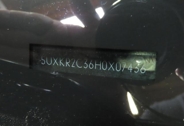 2017 BMW X5 SDRIVE35I 5UXKR2C36H0X07436