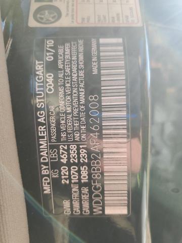 2010 MERCEDES-BENZ C 300 4MAT - WDDGF8BB2AF462008