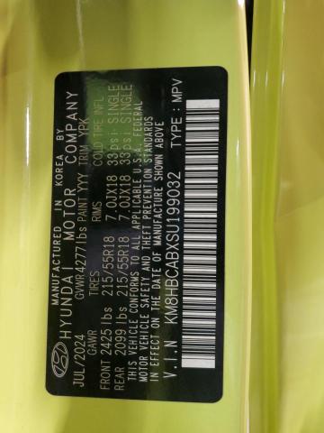 2025 HYUNDAI KONA SEL - KM8HBCABXSU199032