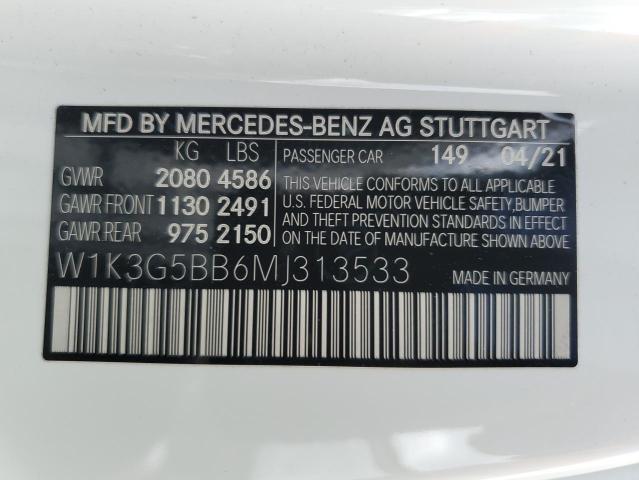 2021 MERCEDES-BENZ A 35 AMG #3302697025
