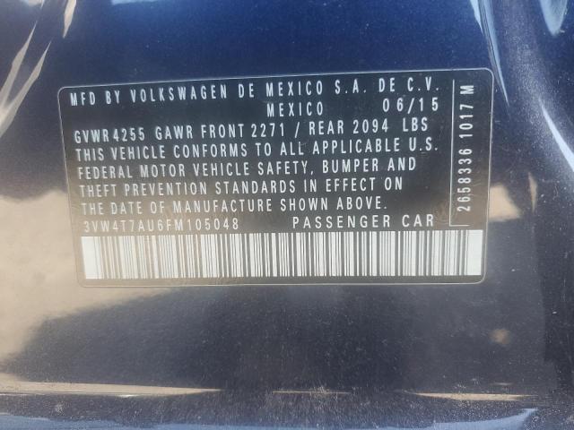 2015 VOLKSWAGEN GTI 3VW4T7AU6FM105048