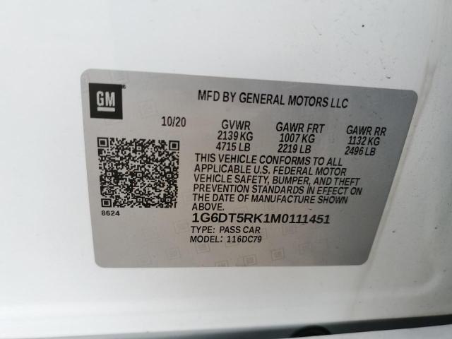 2021 CADILLAC CT5 PREMIUM LUXURY #3287596018