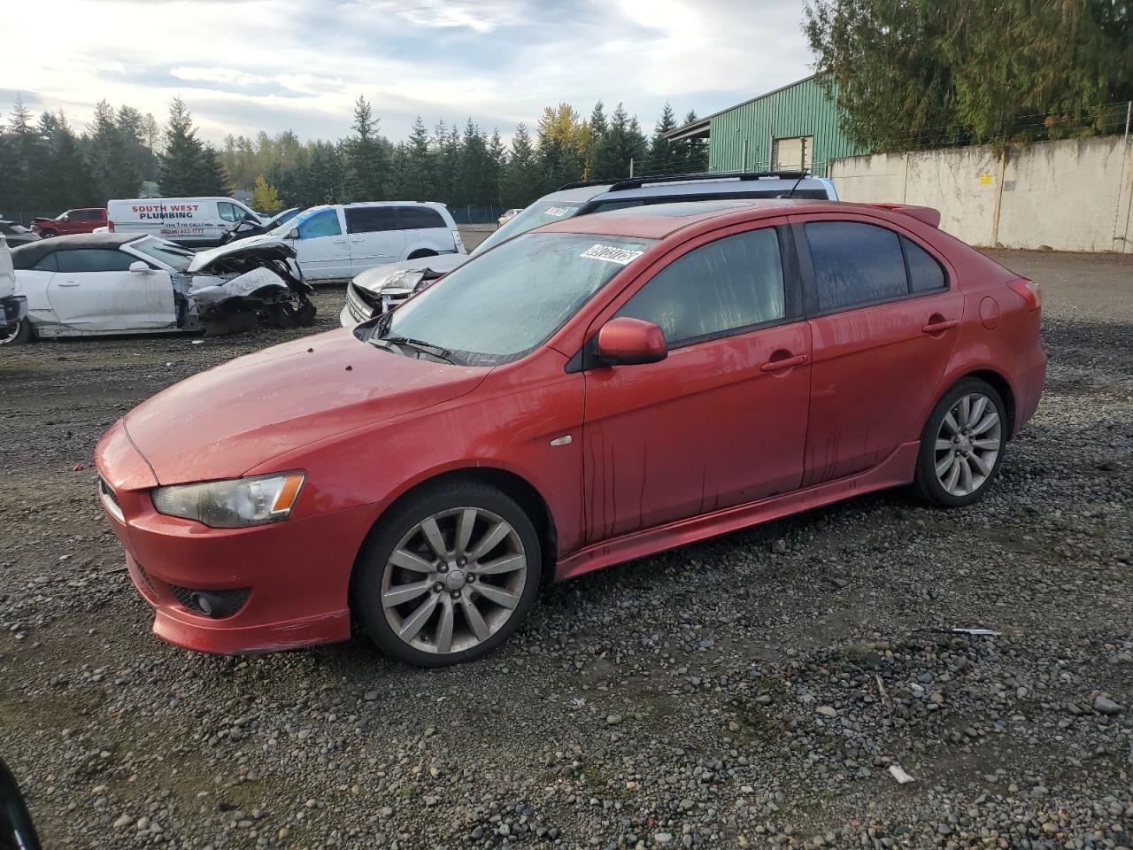 Lot #3302825921 2010 MITSUBISHI LANCER GTS