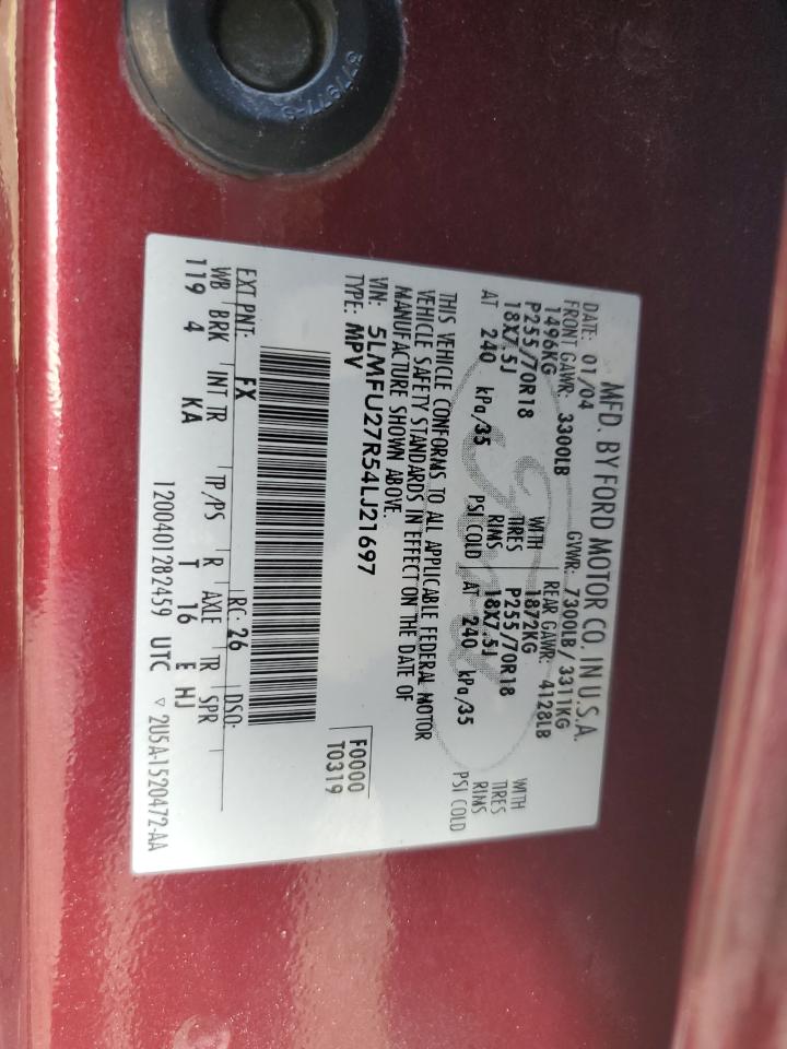 Lot #3281481008 2004 LINCOLN NAVIGATOR