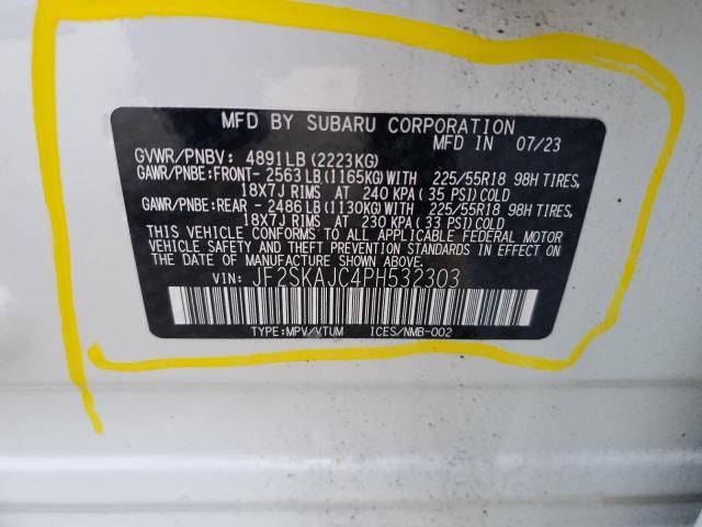 2023 SUBARU FORESTER S #3302868890