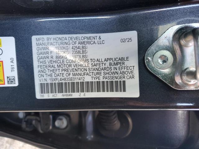 2025 HONDA CIVIC SPOR - 19XFL4H83SE011412