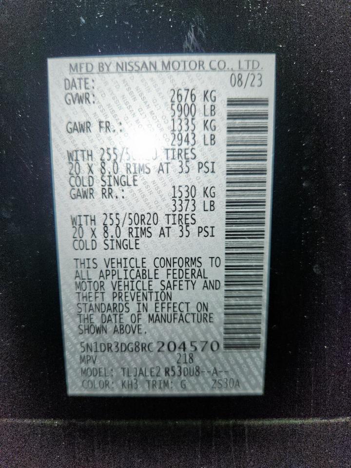 NISSAN PATHFINDER PLATINUM