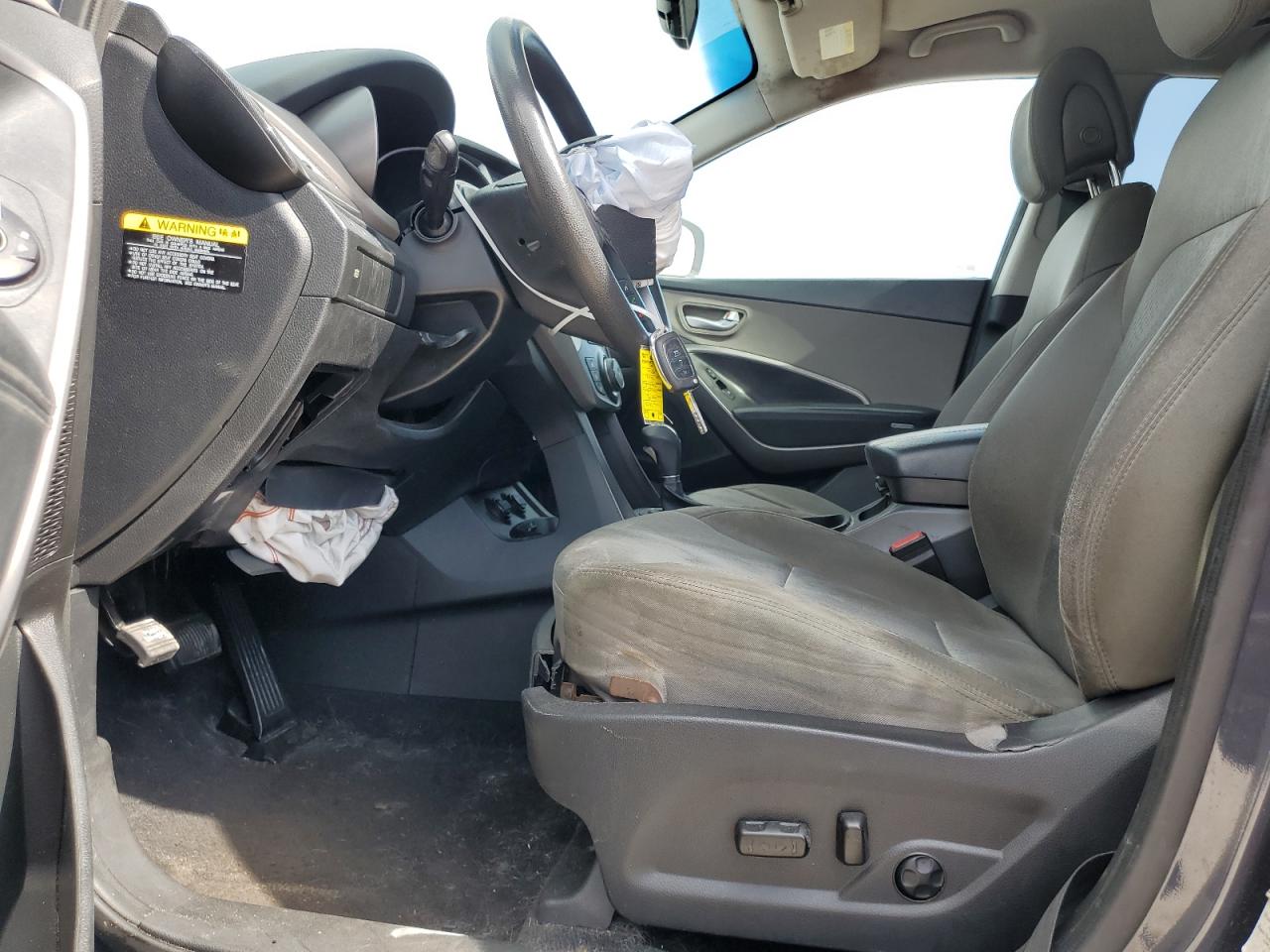 Lot #3302831902 2015 HYUNDAI SANTA FE S