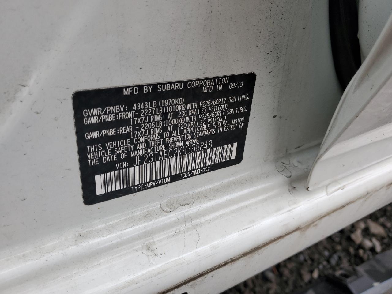 SUBARU CROSSTREK PREMIUM