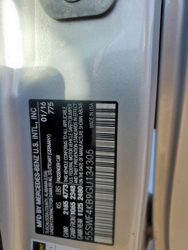 2016 MERCEDES-BENZ C 300 4MAT - 55SWF4KB9GU134305