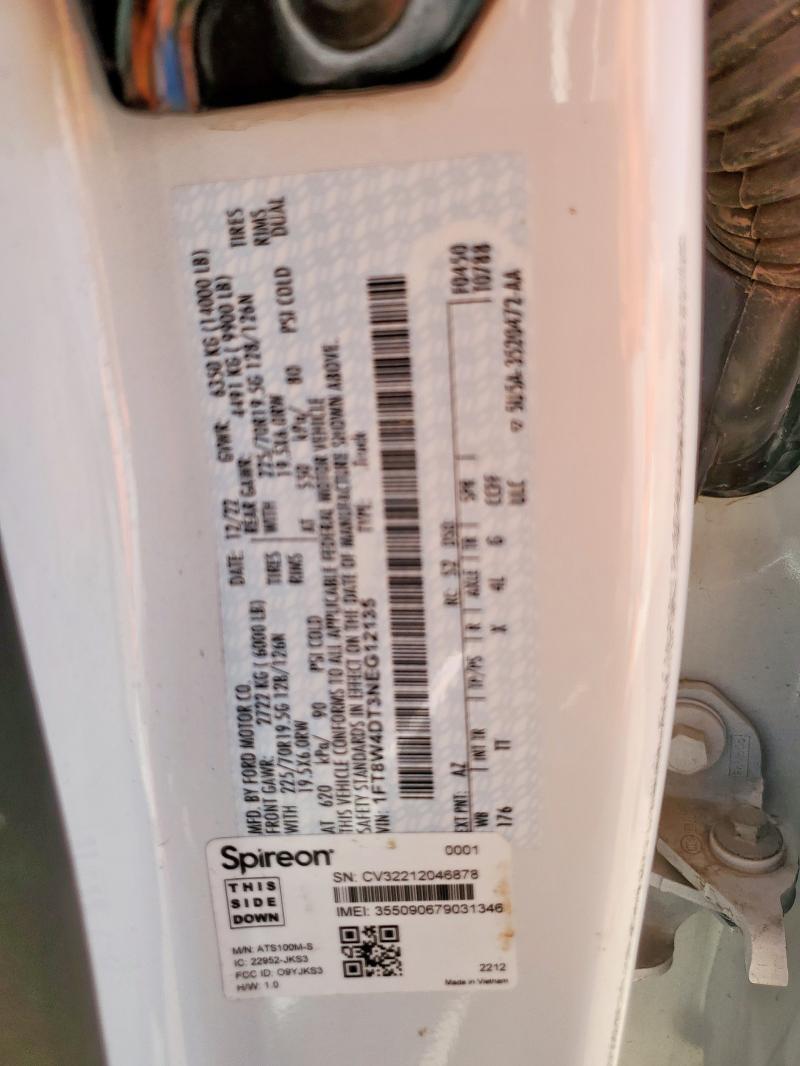 2022 FORD F450 SUPER #3277025162