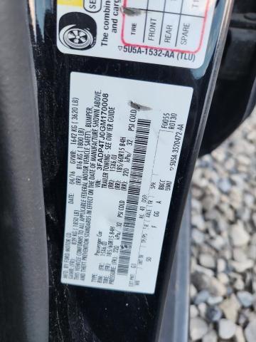 2016 FORD FIESTA #3286934800