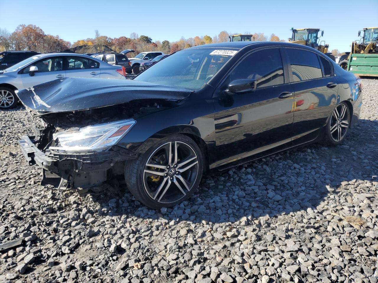 Lot #3301970418 2017 HONDA ACCORD LX