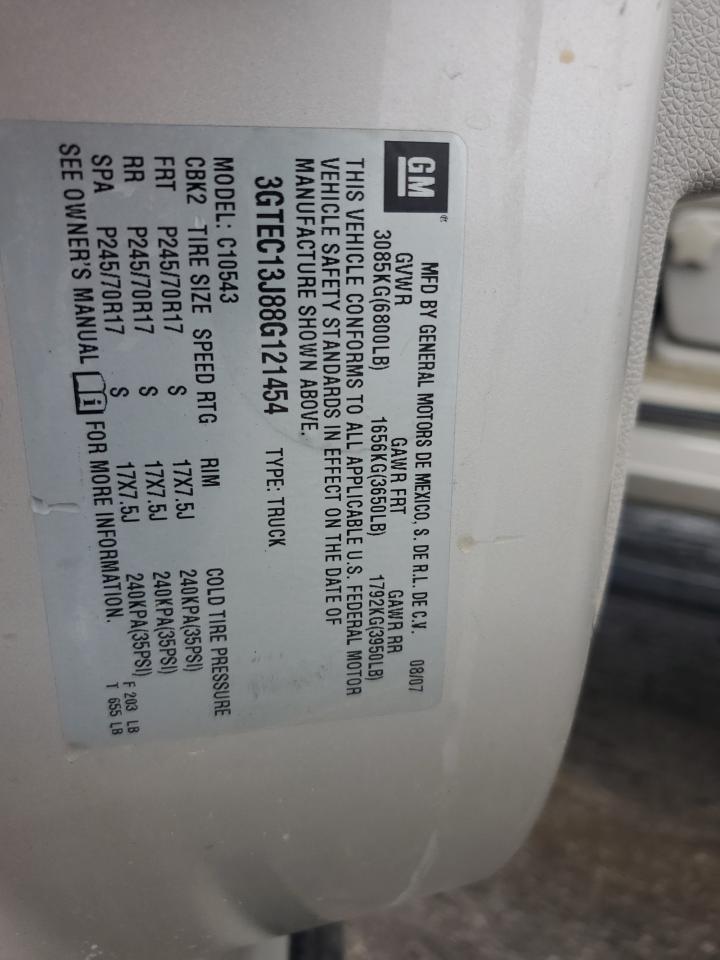 Lot #3285733680 2008 GMC SIERRA C15